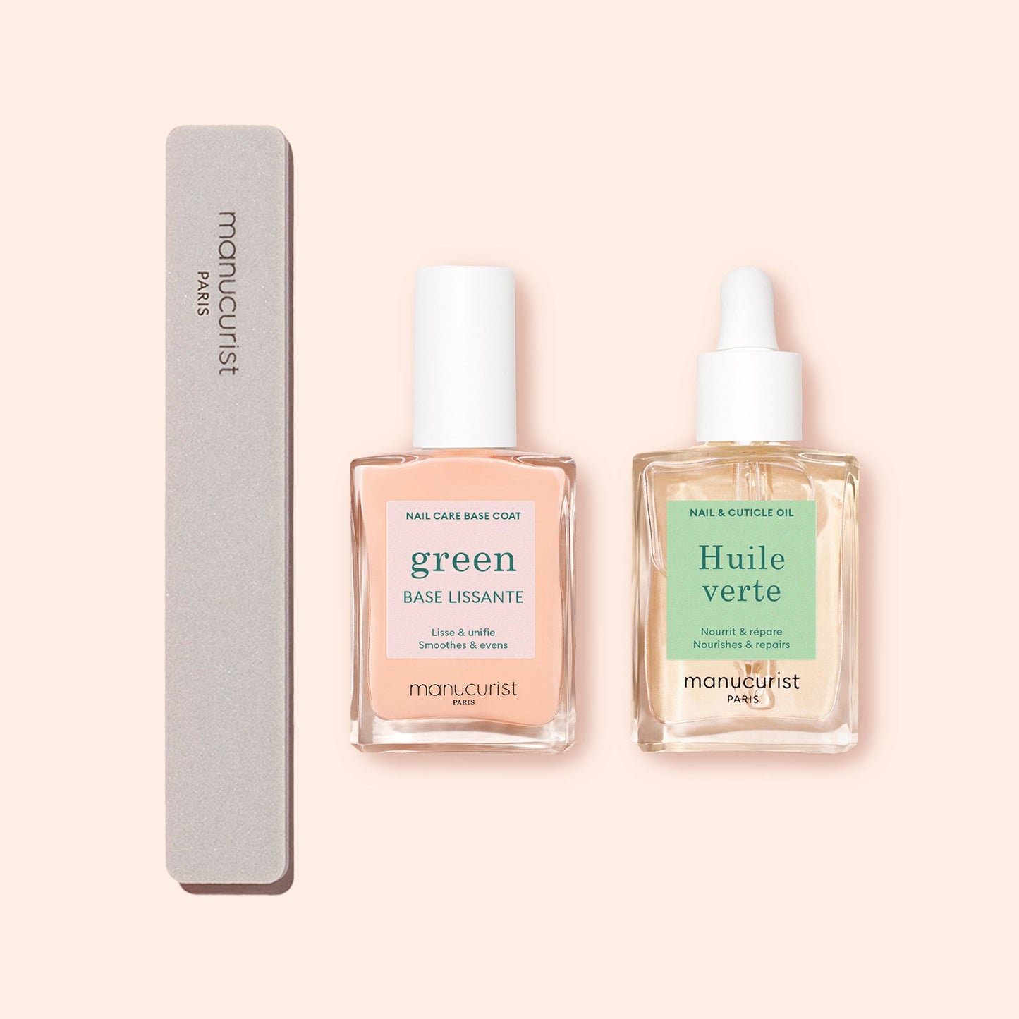 Routine for ridged nails