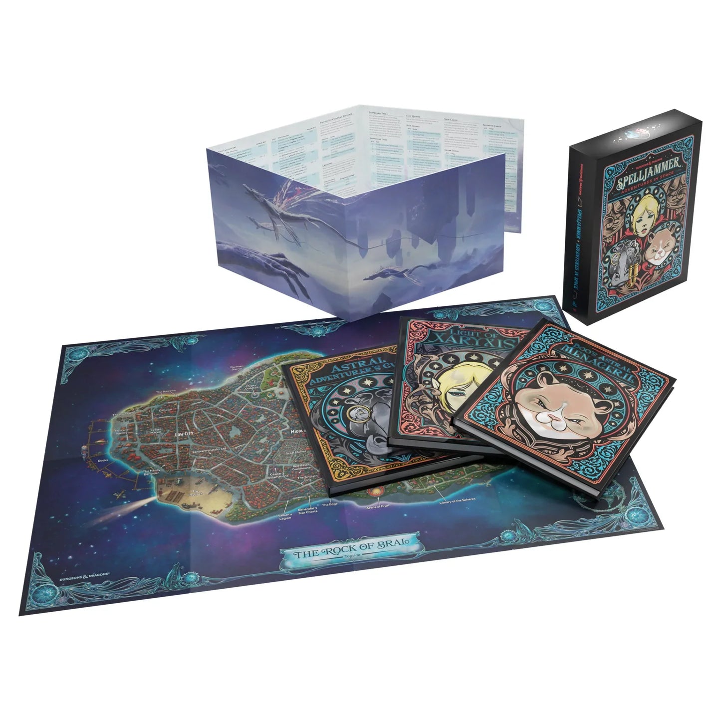 Dungeons & Dragons RPG: Spelljammer Adventures In Space Hard Cover - Alternate Cover